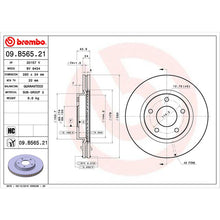 Cargar imagen en el visor de la galería, Disco Freno Brembo 09.B565.21 - Mi Refacción