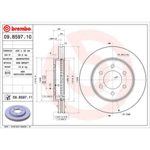 Cargar imagen en el visor de la galería, Disco Freno Brembo 09.B597.10