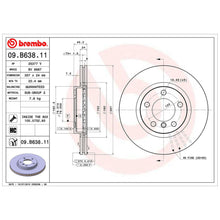 Cargar imagen en el visor de la galería, Disco Freno Brembo 09.B638.11 - Mi Refacción