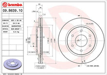 Cargar imagen en el visor de la galería, Disco Freno Brembo 09.B639.10 - Mi Refacción