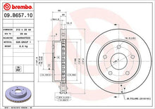 Cargar imagen en el visor de la galería, Disco Freno Brembo 09.B657.11 - Mi Refacción