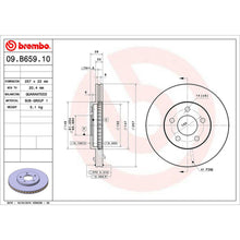 Cargar imagen en el visor de la galería, Disco Freno Brembo 09.B659.10 - Mi Refacción
