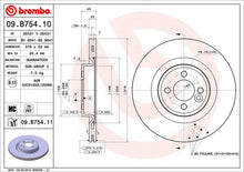 Cargar imagen en el visor de la galería, Disco Freno Brembo 09.B754.11 - Mi Refacción
