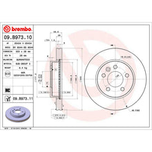 Cargar imagen en el visor de la galería, Disco Freno Brembo 09.B973.11 - Mi Refacción