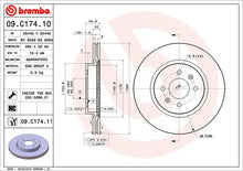 Cargar imagen en el visor de la galería, Disco Freno Brembo 09.C174.10 - Mi Refacción