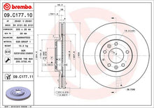 Cargar imagen en el visor de la galería, Disco Freno Brembo 09.C177.11 - Mi Refacción