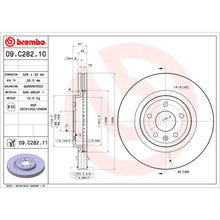 Cargar imagen en el visor de la galería, Disco Freno Brembo 09.C282.11 - Mi Refacción