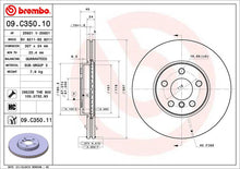 Cargar imagen en el visor de la galería, Disco Freno Brembo 09.C350.11 - Mi Refacción