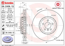 Cargar imagen en el visor de la galería, Disco Freno Brembo 09.C408.13 - Mi Refacción