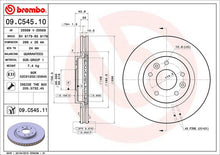 Cargar imagen en el visor de la galería, Disco Freno Brembo 09.C545.11 - Mi Refacción