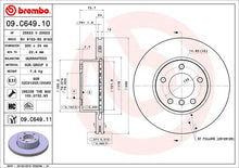 Cargar imagen en el visor de la galería, Disco Freno Brembo 09.C649.11 - Mi Refacción