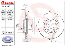Cargar imagen en el visor de la galería, Disco Freno Brembo 09.C652.11 - Mi Refacción