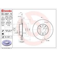 Cargar imagen en el visor de la galería, Disco Freno Brembo 09.C657.11