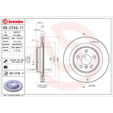 Cargar imagen en el visor de la galería, Disco Freno Brembo 09.C743.11 - Mi Refacción