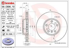 Cargar imagen en el visor de la galería, Disco Freno Brembo 09.C896.11 - Mi Refacción