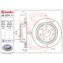Cargar imagen en el visor de la galería, Disco Freno Brembo 09.D274.11 - Mi Refacción