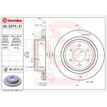 Cargar imagen en el visor de la galería, Disco Freno Brembo 09.D274.20 - Mi Refacción
