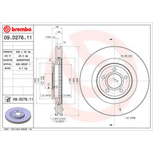 Cargar imagen en el visor de la galería, Disco Freno Brembo 09.D276.11 - Mi Refacción
