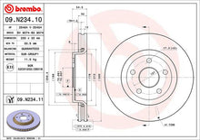 Cargar imagen en el visor de la galería, Disco Freno Brembo 09.N234.11 - Mi Refacción