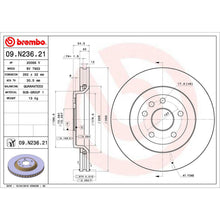 Cargar imagen en el visor de la galería, Disco Freno Brembo 09.N236.21 - Mi Refacción