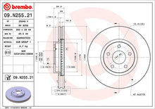 Cargar imagen en el visor de la galería, Disco Freno Brembo 09.N255.21 - Mi Refacción