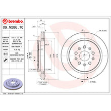 Cargar imagen en el visor de la galería, Disco Freno Brembo 09.N286.11 - Mi Refacción