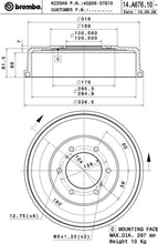 Cargar imagen en el visor de la galería, Tambor Freno Brembo 14.A676.10 - Mi Refacción