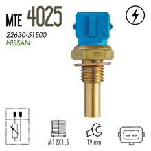 Cargar imagen en el visor de la galería, Sensor Temperatura Refrigerante Mte-Thomson 4025 - Mi Refacción