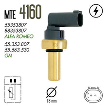 Cargar imagen en el visor de la galería, Sensor Temperatura Refrigerante Mte-Thomson 4160 - Mi Refacción