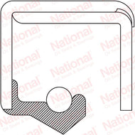 Empaque Caja Transferencia National 5872S - Mi Refacción