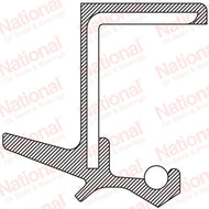 Sello Husillo Del Eje National 710413 - Mi Refacción