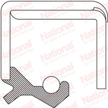 Cargar imagen en el visor de la galería, Sello Flecha Eje National 710596 - Mi Refacción