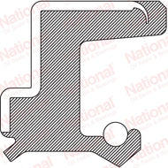 Retén De Eje De Salida National 7495S - Mi Refacción