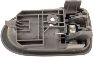 Ropa Interior Dorman 81188 Manija De Puerta Interior Del Lado Del Conductor Delantera Manija Plástico Texturizado Gris