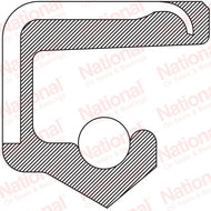 Retén Rueda National 8835L - Mi Refacción