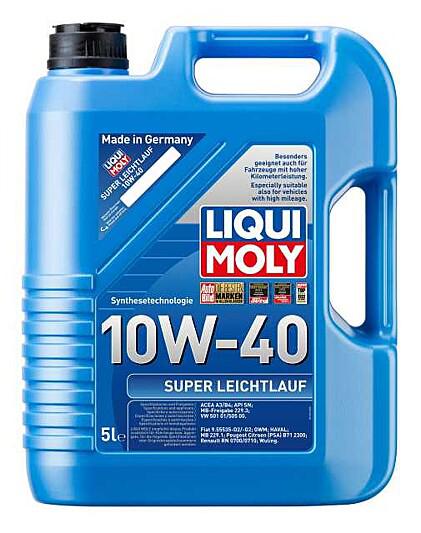 Aceite Liqui Moly 10W-40 Sintético 9505 - Mi Refacción