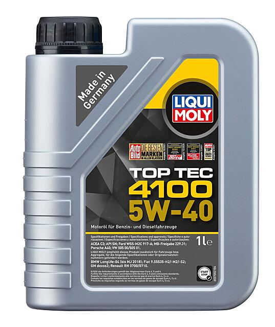 Aceite Liqui Moly 5W-40 Sintético 9510 - Mi Refacción