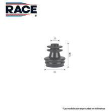 Cargar imagen en el visor de la galería, Cubrepolvo Junta Homocinética Race Bc-2513 - Mi Refacción