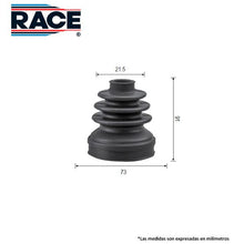 Cargar imagen en el visor de la galería, Cubrepolvo Junta Homocinética Race Bc-2706 - Mi Refacción