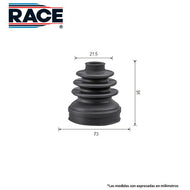 Cubrepolvo Junta Homocinética Race Bc-2706 - Mi Refacción
