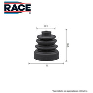 Cubrepolvo Junta Homocinética Race Bc-2708 - Mi Refacción