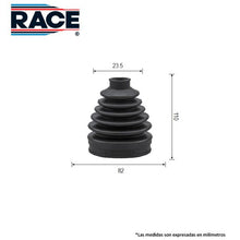 Cargar imagen en el visor de la galería, Cubrepolvo Junta Homocinética Race Bc-2734 - Mi Refacción