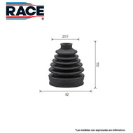 Cubrepolvo Junta Homocinética Race Bc-2734 - Mi Refacción