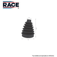 Cargar imagen en el visor de la galería, Cubrepolvo Junta Homocinética Race Br-2607 - Mi Refacción