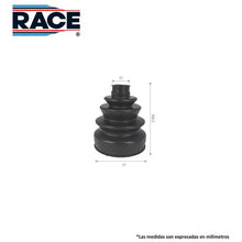 Cargar imagen en el visor de la galería, Cubrepolvo Junta Homocinética Race Br-2610 - Mi Refacción