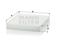 Cargar imagen en el visor de la galería, Filtro Cabina Mann-Filter Cu 2440 - Mi Refacción