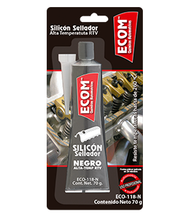 Silicón Ecom Eco-118-N - Mi Refacción