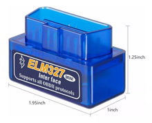 Cargar imagen en el visor de la galería, Escaner Automotriz Obd2 Elm327 Azul - Mi Refacción