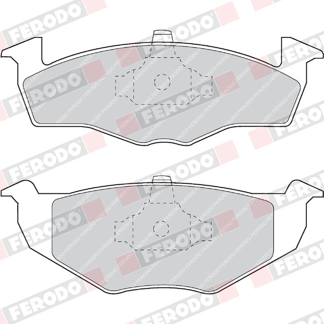 Balata Ferodo Fdb1054 - Mi Refacción