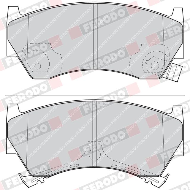 Balata Ferodo Fdb1103 - Mi Refacción